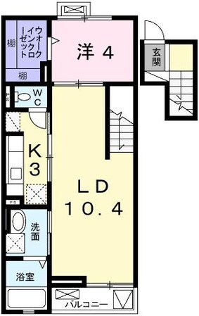 エスペランサ白鷺の物件間取画像